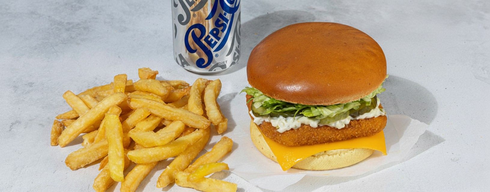 Fish Burger Combo